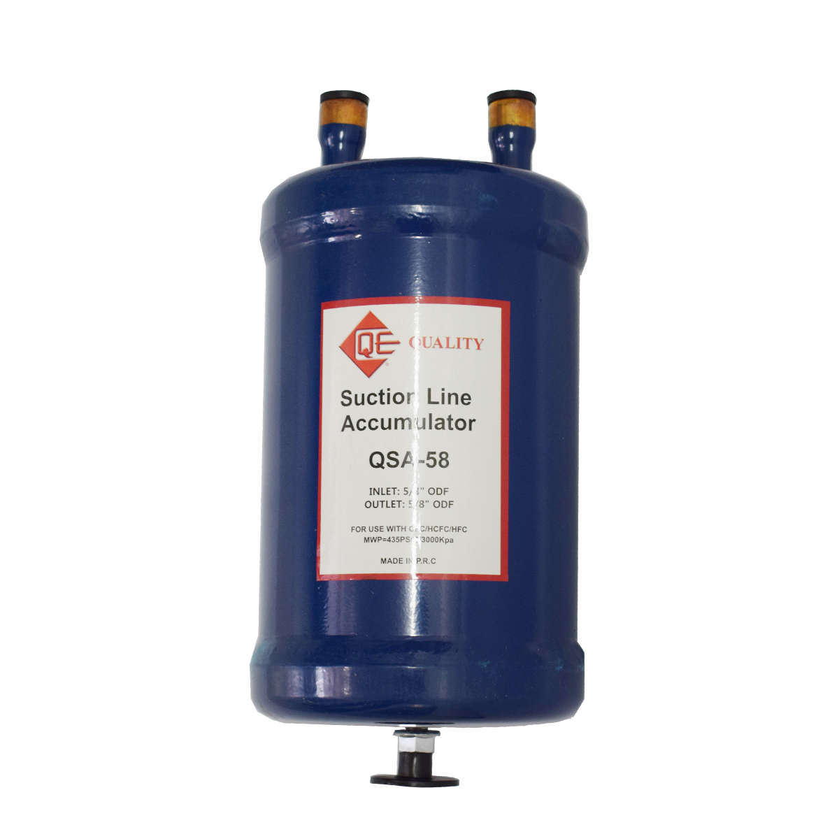 Acumulador de succión de - 5/8 - QSA-58